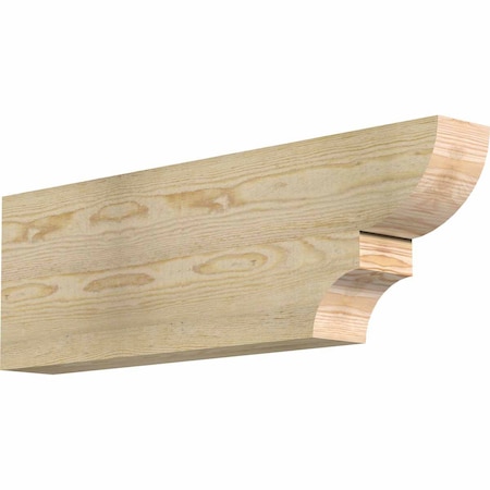 Ekena Millwork Ridgewood Rough Sawn Rafter Tail, Douglas Fir, 4"W x 10"H x 32"L RFT04X10X32RID00RDF